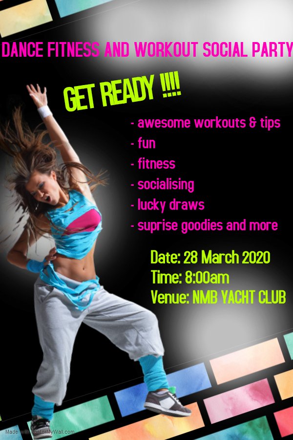 Dancefitness and workout social