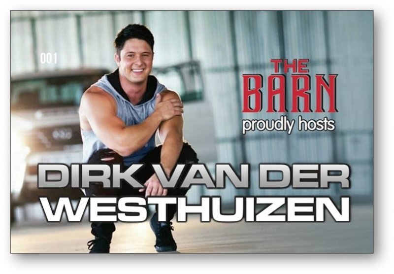 Dirk VD Westhuizen at The Barn