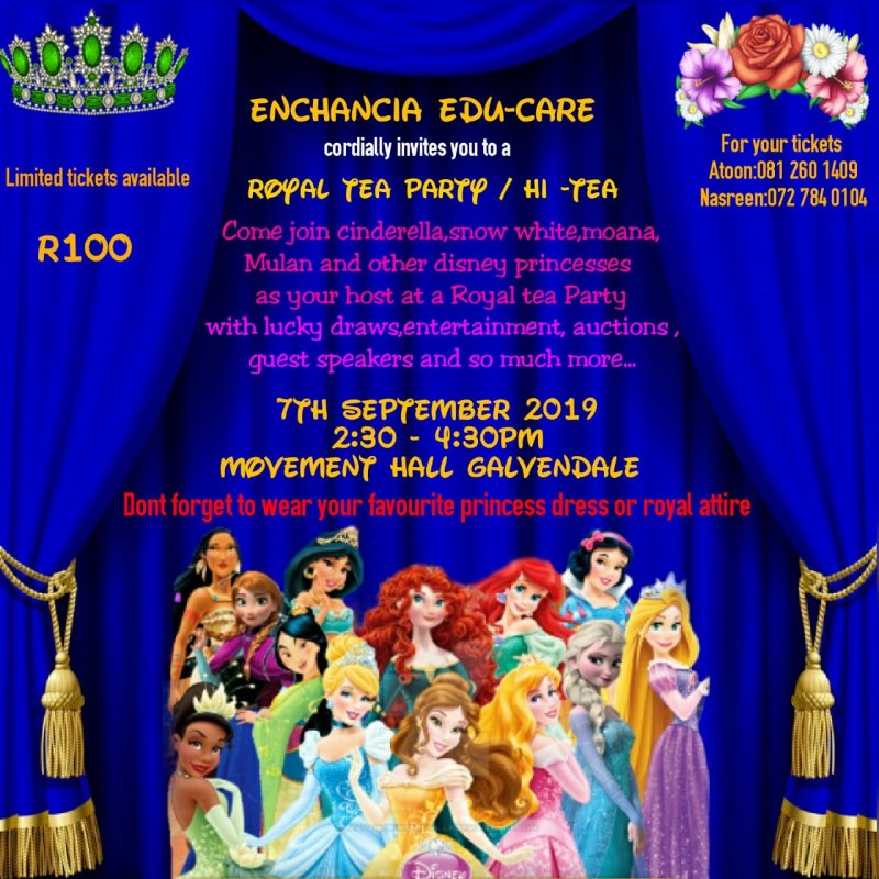 Disney Princess High Tea