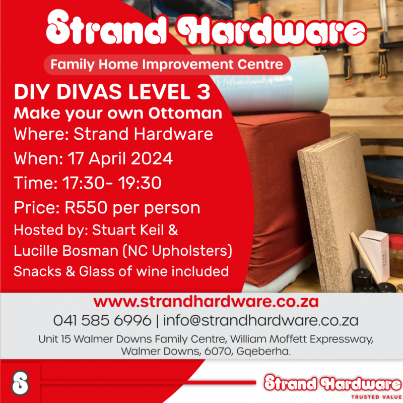 DIY Divas Level 3: Make your own Ottoman