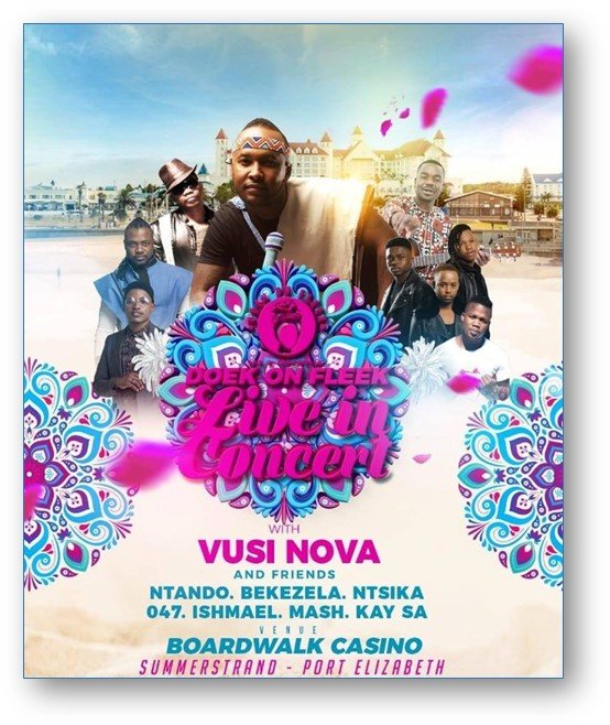 Doek on Fleek Live In Concert with Vusi Nova