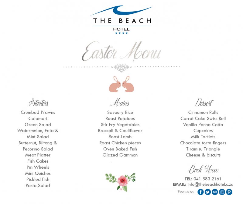 Easter Sunday Lunch at The Beach Hotel