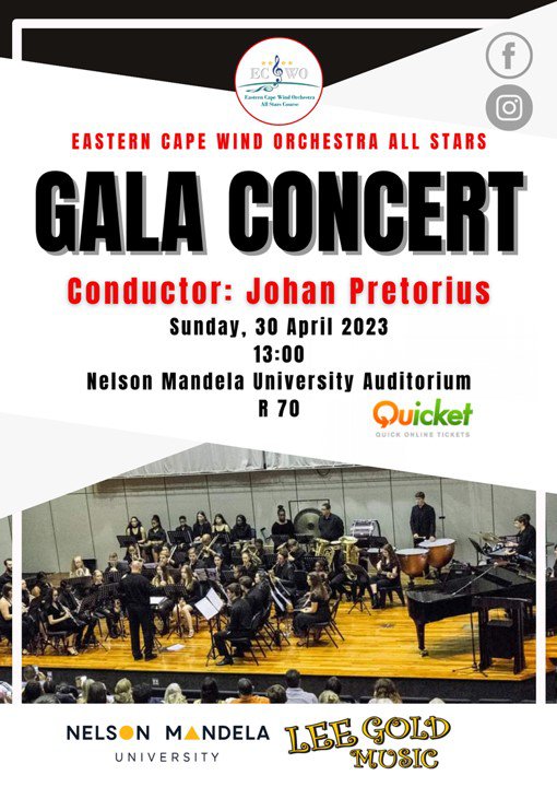 Eastern Cape Wind Orchestra - All Stars Course Gala Concert