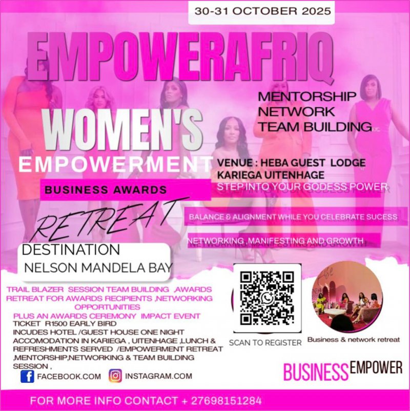 EMPOWERAFRIQ WOMEN’S BUSINESS EMPOWER AWARDS NELSON MANDELA BAY