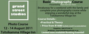 Basic Photography Course