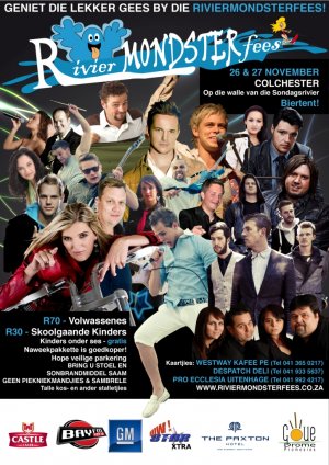 Riviermondsterfees Colchester