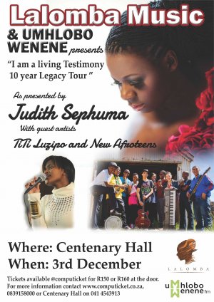 Judith Sephuma Concert