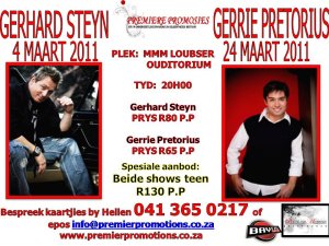 Gerhard Steyn in Port Elizabeth