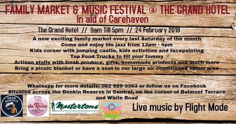 Family Market & Music Festival @ The Grand Hotel