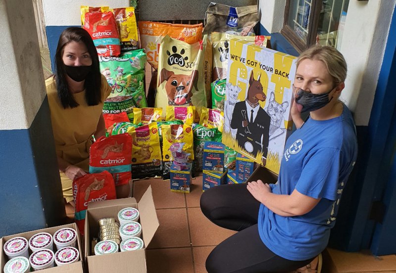 Festive donation brings relief to Kloof SPCA animals