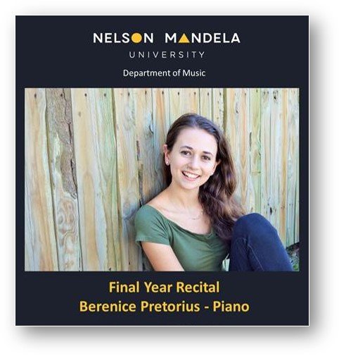 Final year recital - Berenice Pretorius