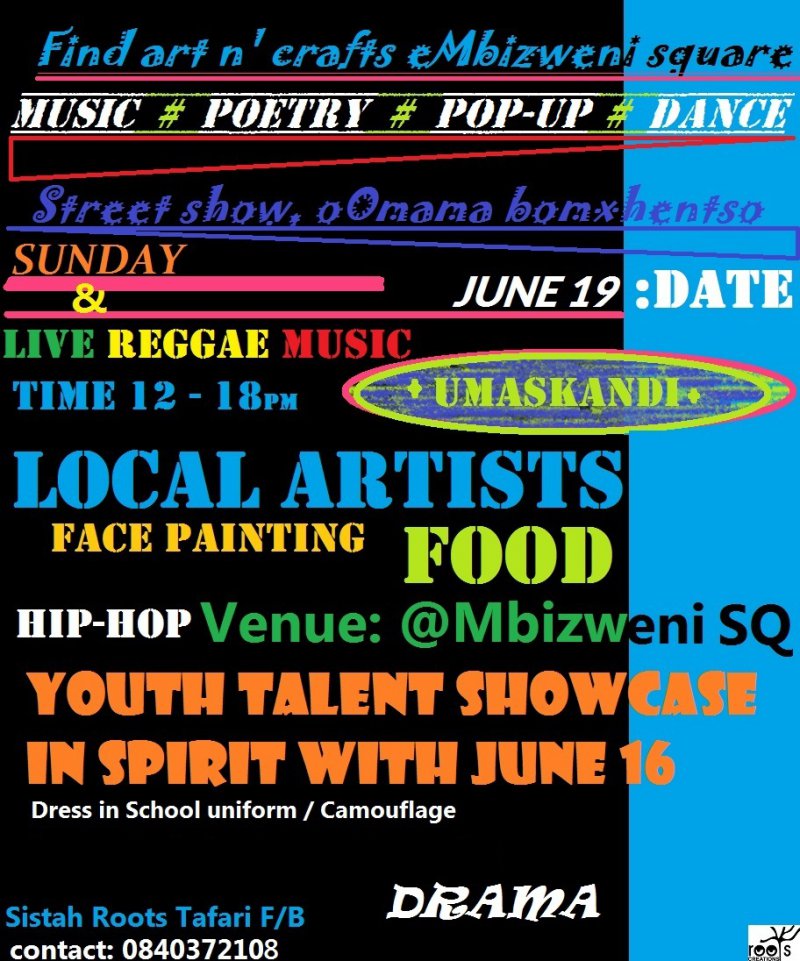 Find art and Crafts eMbizweni Square in spirit with June 16