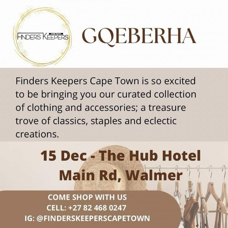 Finderskeeperscapetown pop up