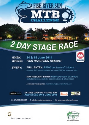 FISH RIVER SUN 2 DAY MTB STAGE RACE