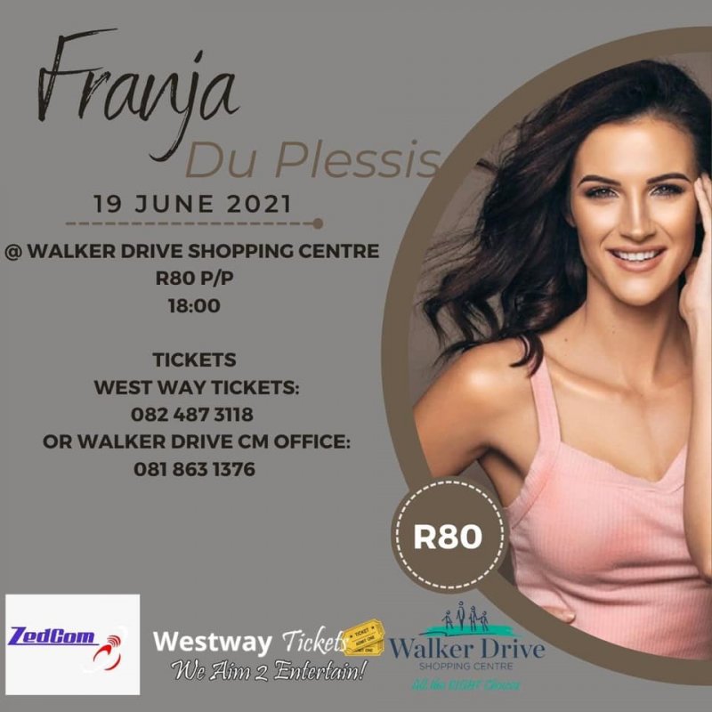 Franje Du Plessis in Concert