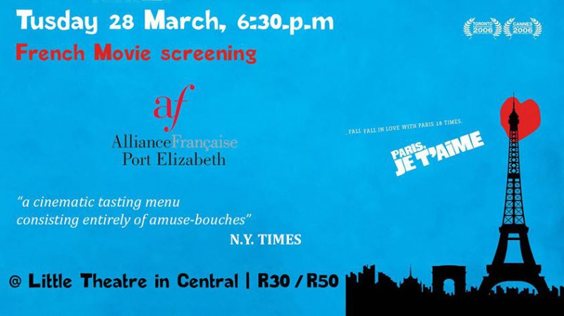 French Movie screening: Paris je t'aime 