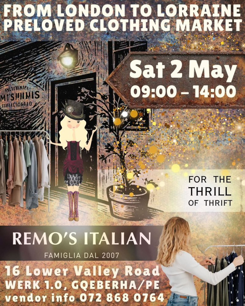 From London to Lorraine Preloved Clothing Market