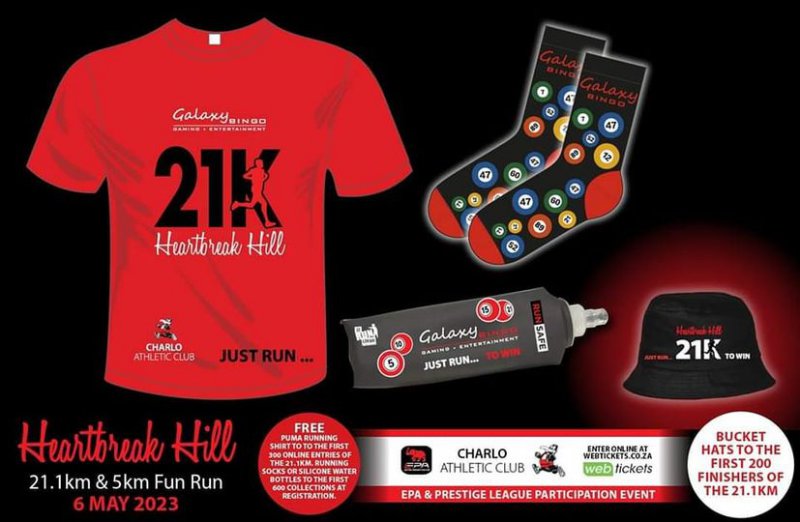 Galaxy Bingo Heartbreak Hill 21.1KM & 5KM