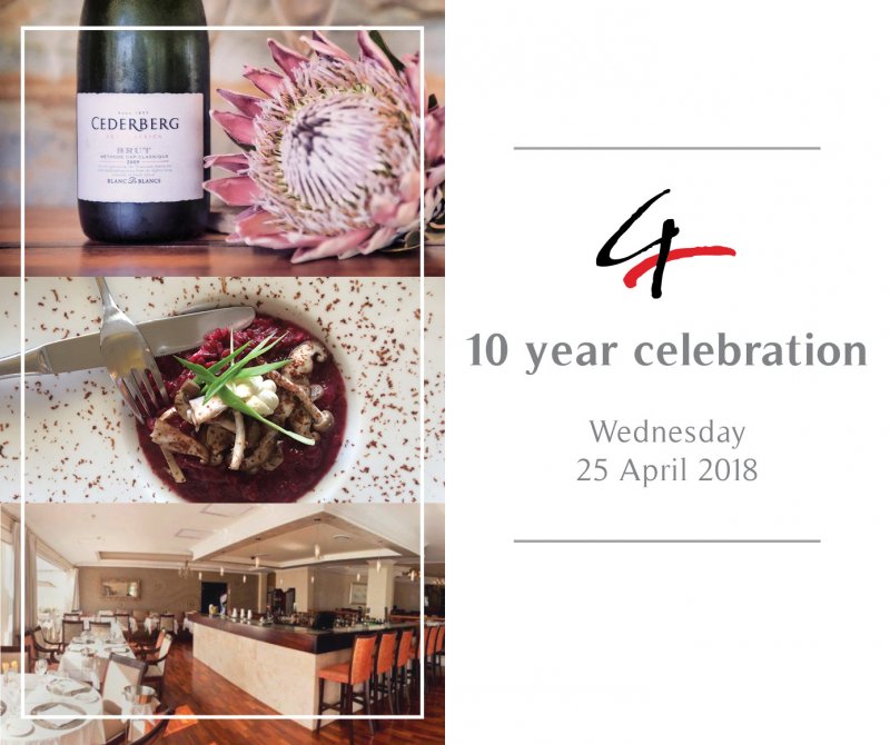 Ginger the Restaurant's 10 Year Celebration