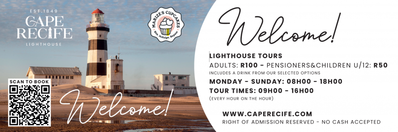 GRAND LAUNCH - MARIZÉ’S CUPCAKES, CAPE RECIFE LIGHTHOUSE, GQEBERHA