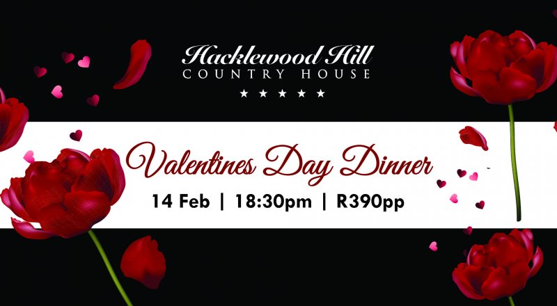 Hacklewood Hill Country House Valentine's Day Dinner