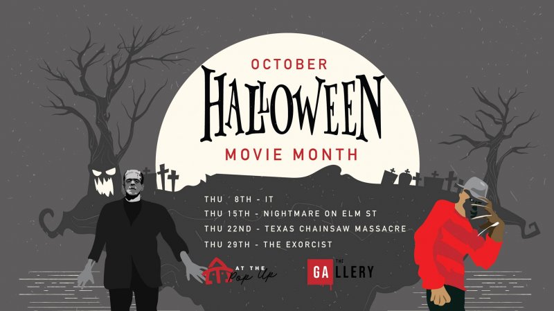 HALLOWEEN MOVIE MONTH at The Gallery on Produce