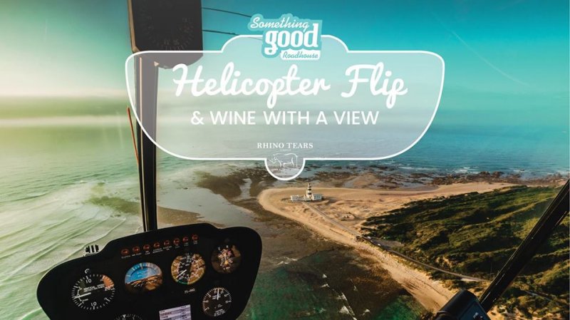 Helicopter Flip & Wine With a View
