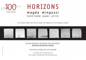 Horizons, Magda Minguzzi hand-made paper print