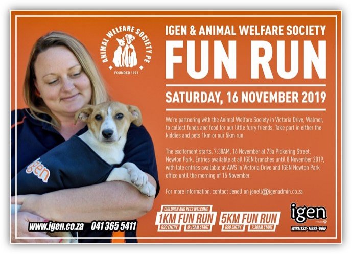 IGEN - Animal Welfare Fun Run