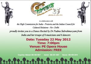 Indian Dance Recital