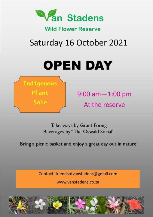 Open Day at Van Stadens Wild Flower Reserve