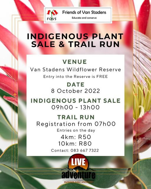 Trail Run and Indigenous Plants