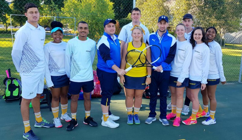 Inexperienced Madibaz keep A section spot in USSA tennis