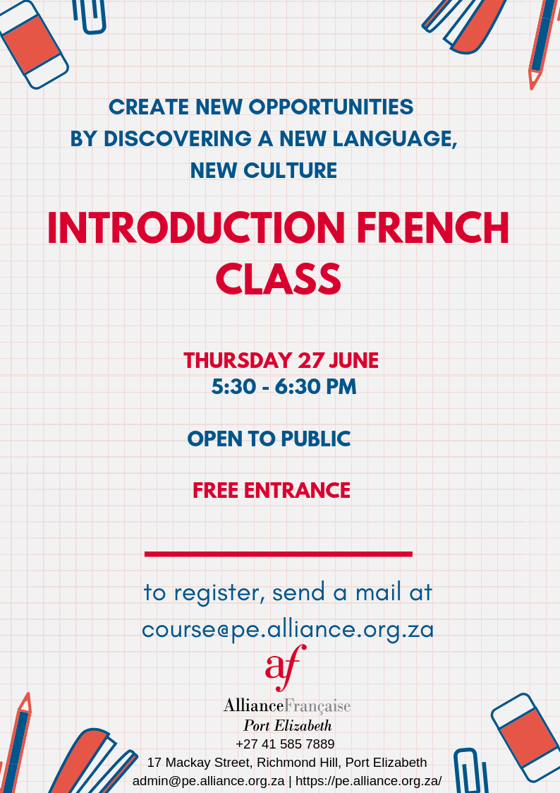Introduction french class