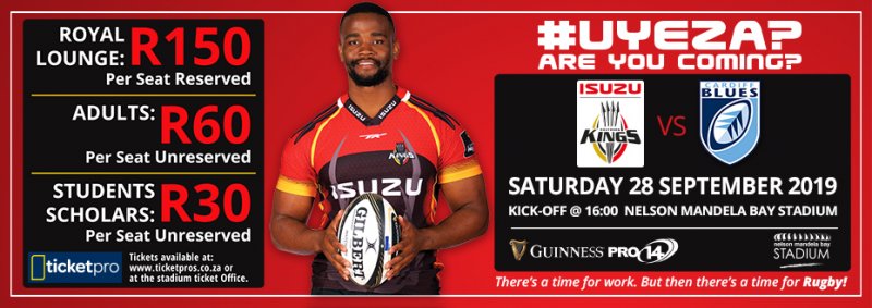 Isuzu Southern Kings vs Cardiff Blues