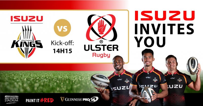 Isuzu Southern Kings vs Ulster Rugby