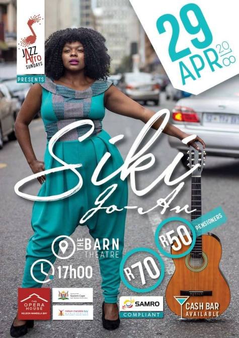 Jazz’afro Sundays @ The Barn  Presents Siki Jo-An