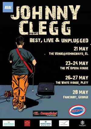 Johnny Clegg Best Live and Unplugged in Algoa Country in May