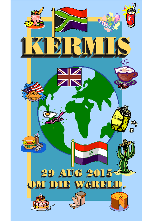 KERMIS KUIER OM DIE WERELD