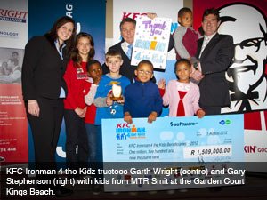 KFC Ironman 4 the Kidz raises R1.5 million for Eastern Cape kids