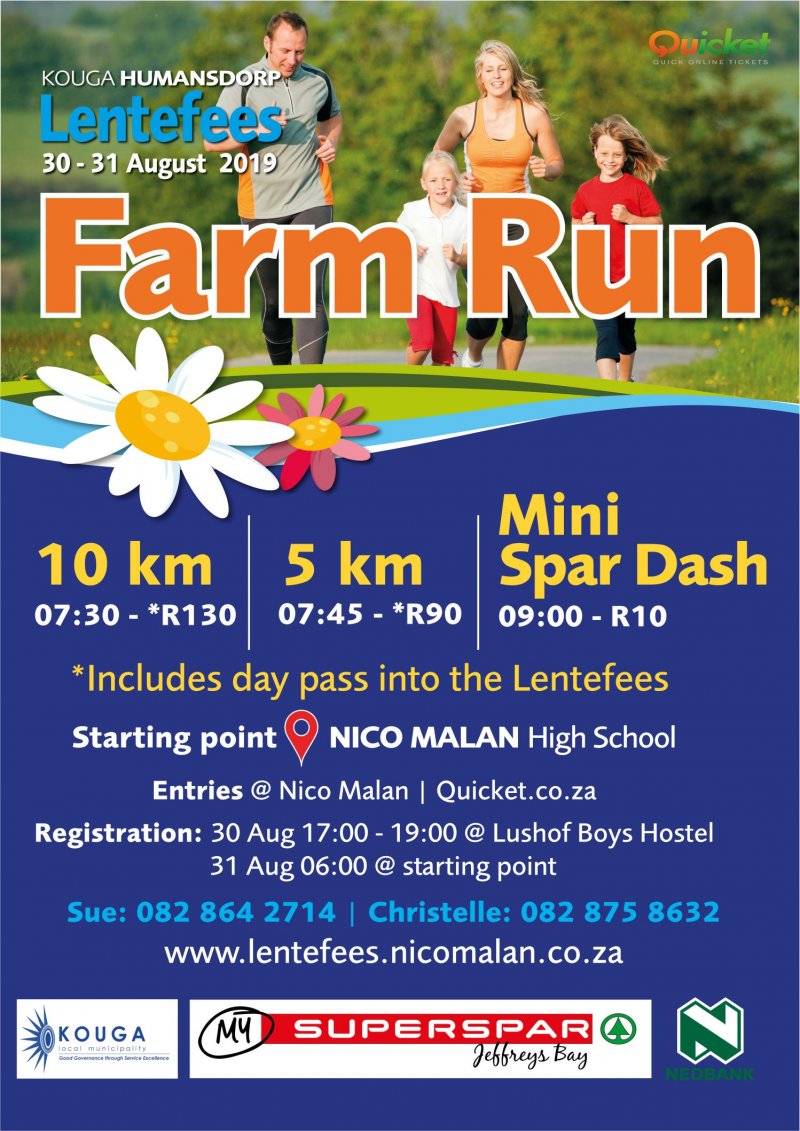 Kouga Lentefees Farm Run