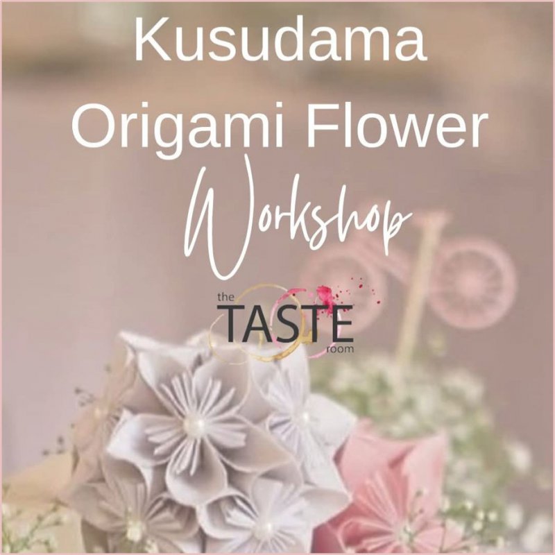 Kusudama Origami Flower Workshop