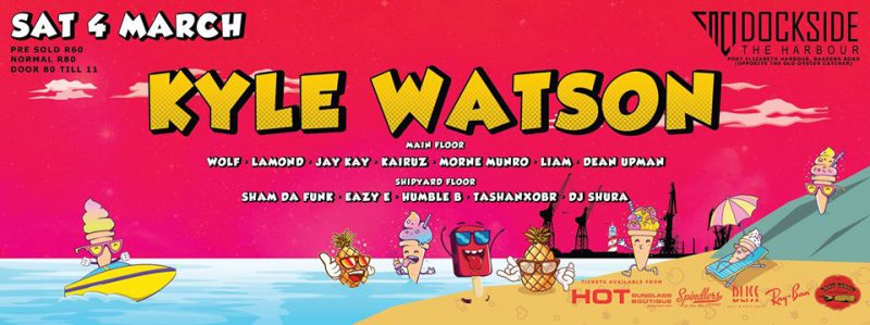 Kyle Watson live at Dockside PE Harbour