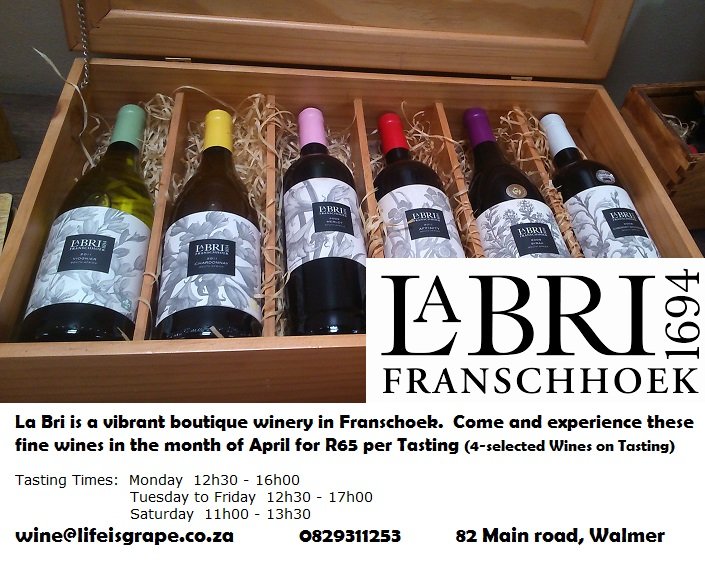 La Brie wine Tasting