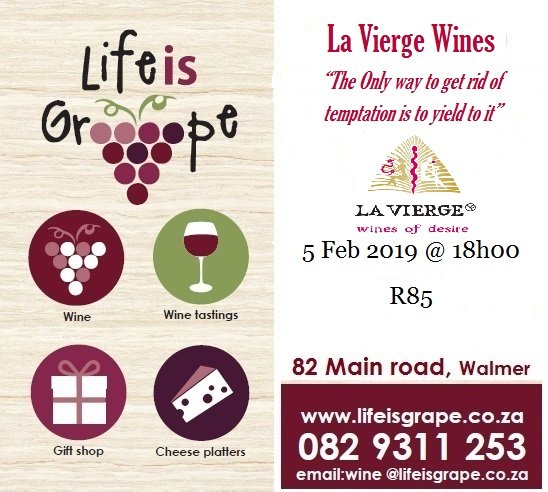 La Vierge Evening Wine Tasting