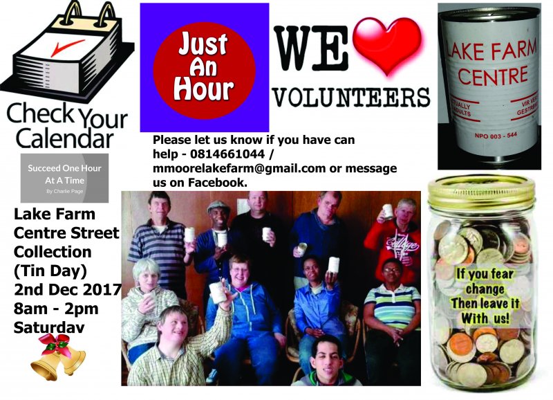Lake Farm Centre Adult Care - Street Tin Collection