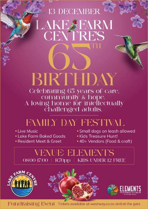 Lake Farm Centre's 65th Birthday Festival 