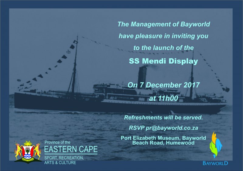 Launching of the SS Mendi Display