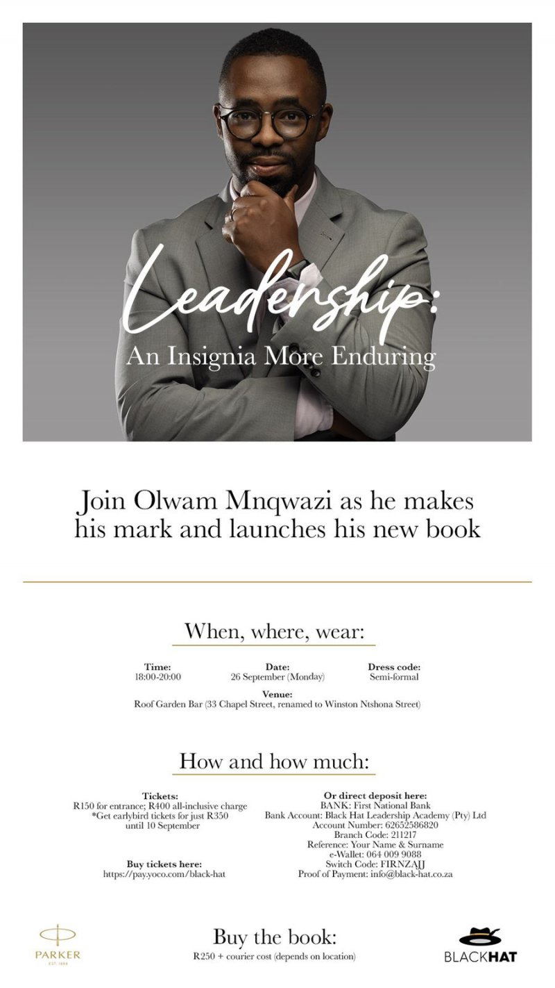 Olwam Mnqwazi'a Book Launch