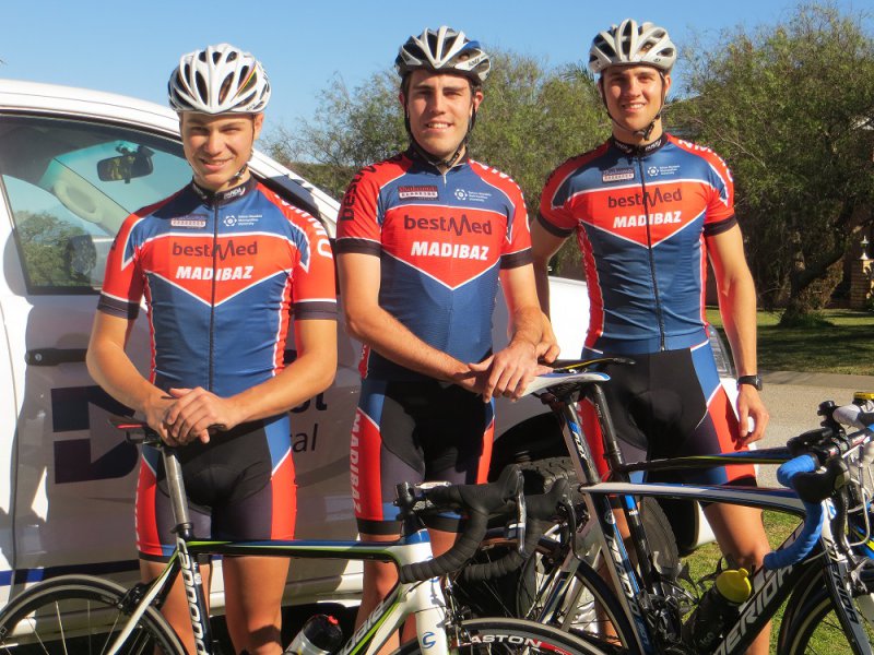 MADIBAZ CYCLISTS TAKE SILVER AT STUDENT CHAMPS  